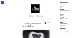 Desktop Screenshot of alina-gallery.com